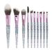 10Pcs Makeup Brushes Set Acrylic Makeup Brush Set Beauty Tools Soft Eye Shadow Brush