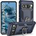 Military Grade Hybrid Case with Ring Grip for Google Pixel 8 Pro - Blue