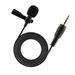 Andoer Professional Grade Lavalier Microphone Portable 3.5mm Jack Hands-free Mic for Clear Recording