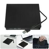 Goilinor External Dvd Drive External Cd Drive Usb Dvd Drive External Cd Burner Dvd Drive External Optical Drive Type-c Dvd Player