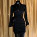 Zara Dresses | Black Mini Wrap Dress | Color: Black | Size: S