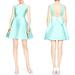 Kate Spade Dresses | Kate Spade Bow-Embellished Open Back Teal Mini Holiday Party Dress | Color: Red | Size: 6