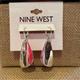 Nine West Jewelry | Nwt Nine West Earrings- Silver Tone Leverback Oblong Discs | Color: Silver | Size: Os