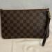 Louis Vuitton Bags | Louis Vuitton Ebene Wristlet Clutch In Good Condition | Color: Brown | Size: Os