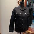 Kate Spade Jackets & Coats | Nwt Women’s Xs Kate Spade Denim Jacket | Color: Blue/Silver | Size: Xs