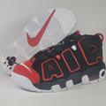Nike Shoes | Nike Air More Uptempo 96 Gs Black Fb1344-001 Basketball Big Kids Sizes | Color: Black/Red | Size: Various