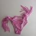 Victoria's Secret Swim | Nwot Victoria's Secret Tassel-Tie Bikini Bottoms, S | Color: Pink | Size: S