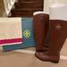 Tory Burch Shoes | New Tory Burch Brown Ashlynn High Riding Boot (Obo) | Color: Brown | Size: 8.5