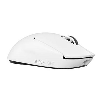 Logitech G Used PRO X SUPERLIGHT 2 LIGHTSPEED Wireless Gaming Mouse (White) 910-006636