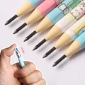 Crayons mécaniques sans affûtage avec taille-crayon dessin animé mignon cadeaux pour enfants