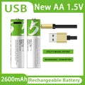 Batterie aste USB AA 1.5V prend en charge les développements directs de C-line Pilas