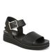 LifeStride Gillian - Womens 9.5 Black Sandal Medium