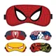 Spider-Man Iron Man Schlaf maske schlafen Augenbinde weiche Augen masken kreative Augen abdeckung