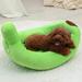 Pets Home Decor ZKCCNUK Banana Cats Litter Dog Kennel Winter Warm Dog Kennel Cats Litter Removable And Washable Warm Padded Cats Litter Mat Banana Bed Cats Bed Dog Bed Clearance