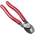 Klein Tools 63215 Cable Cutter High-Leverage 6.5-Inch Compact Forged From US Made Steel Ideal for Cutting Aluminum and Copper Cable