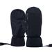 XIAN Winter Snowboard Ski Gloves Breathable Waterproof Gloves for Women Winter Accessories M Black