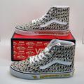 Vans Shoes | - Van's Sk8-Hi Mooeyes True White/Yellow Sneaker Shoes Sz7.5 Mens New | Color: Black/White | Size: 7.5