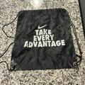 Nike Bags | Nike Take Every Advantage Sack Bag Gym Backpack Nylon New Black | Color: Black | Size: Os