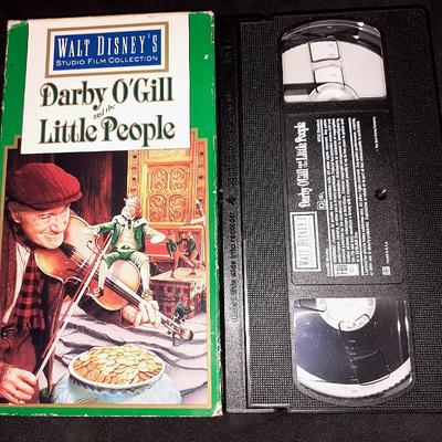 Disney Media | Darby O'gill And The Little People Disney Vhs Tape | Color: Green/White | Size: Os