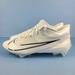 Nike Shoes | Nike Football Cleats Mens Size 12 Vapor Edge Elite 360 2 White Da5457-100 | Color: Silver/White | Size: 12