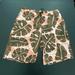 J. Crew Swim | J.Crew Hawaiian Tropical Board Shorts Sz 34 Palm Print Swim Surf Trunks | Color: Brown | Size: 34