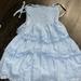 American Eagle Outfitters Dresses | Light Blue American Eagle Flowy Dress | Color: Blue | Size: S