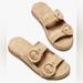 Kate Spade Shoes | Kate Spade Rhodes Tan Cork Slide Sandals | Color: Tan | Size: 7.5