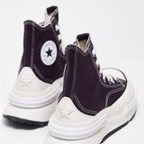 Converse Shoes | Converse Run Star Legacy Cx Hi Sneakers In Black Cherry | Color: Black/Purple | Size: Size 7men 8.5women