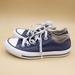 Converse Shoes | Converse All Stars Low Top Distress Blue Sneakers Shoes Women's Size 5 | Color: Blue/White | Size: 5