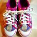 Coach Shoes | Coach Graffiti Sneakers | Color: Pink/White | Size: 9.5