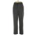 Rafaella Dress Pants - High Rise: Gray Bottoms - Women's Size 14