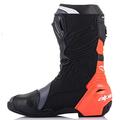 Alpinestars Supertech R Racing Motorcycle Boots 2021 with Safety Inner Boots Black Red Fluo White Grey EU 44
