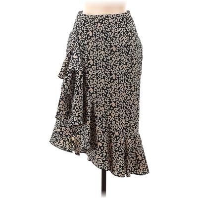 Nasty Gal Inc. Casual Fit & Flare Skirt Midi: Gold Bottoms - Women's Size 6