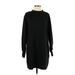 Nasty Gal Inc. Casual Dress - Sweater Dress: Black Dresses - Women's Size 2