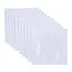 Enveloppes de rangement pour disque CD DVD sac en papier plié blanc étui à fenêtre transparente
