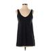 Athleta Active Tank Top: Black Solid Activewear - Women's Size Small