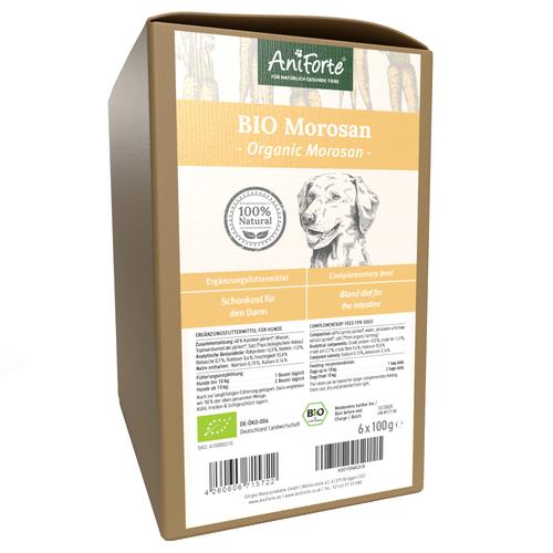 12x 100g AniForte Bio Morosan Ergänzungsfutter für Hunde