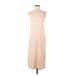 Zara Casual Dress - Midi: Tan Dresses - Women's Size Medium