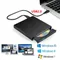Lettore DVD esterno USB 2.0 Unità CD Lettore musicale Mp3 Film Lettore portatile per Windows 7/8/10
