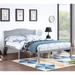 Full Size Bed, Wood Platform Bed Frame with Headboard For Kids