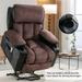 Heating Lift Sofa PU Leather Power Massage Recliners w/USB Port