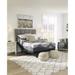 Signature Design by Ashley 12 Inch Ashley Hybrid Gray/Black 2-Piece King Mattress Package