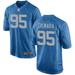 Romeo Okwara Men's Nike Blue Detroit Lions Throwback Custom Game Jersey