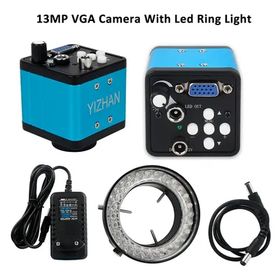 YIZHAN HD VGA Industrielle Digitale Mikroskop Kamera 1080P 30FPS Elektronische Kamera Mit Led-Licht Für Schmuck Uhr Telefon reparatur