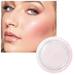 Melotizhi Powder Blush Makeup Palette for Cheeks Facial Beauty Cosmetic Warm Powder Blusher Transparent Color Changing Gel High Gloss Powder Blusher Natural Nude Makeup Rouge Powder Blusher