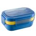 Lunch Container Good Sealing Compartment Large Capacity with Tableware 3 Layers Multiple Grid Lunch Food Box Daily Use