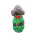 Pet Dog Cat Clothes Fashion Christmas Decorations Cute Soft Cross Dress Exotic Cartoon Animal Shape Decoration Pet Clothes