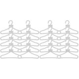 200 Pcs Mini Doll Hanger Miniature Dolls House Accessories Girls Dresses for Cloth Clothes Rack Hangers Decor Playhouse