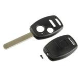 Key Fob Keyless Entry Remote Shell Case & Pad fits Honda 2010-2011 Accord Crosstour / 2006-2011 Civic / 2007-2013 CR-V / 2011-2015 CR-Z / 2009-2013 Fit / 2011-2014 Odyssey