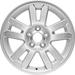 OEM Reconditioned Alloy Wheel for 2006-2010 Ford Explorer 17x7.5 inch Silver Rim